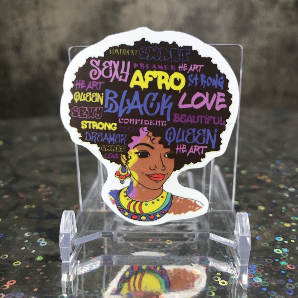 Chic Black Woman ✨ Sticker - Picture 2 of 5